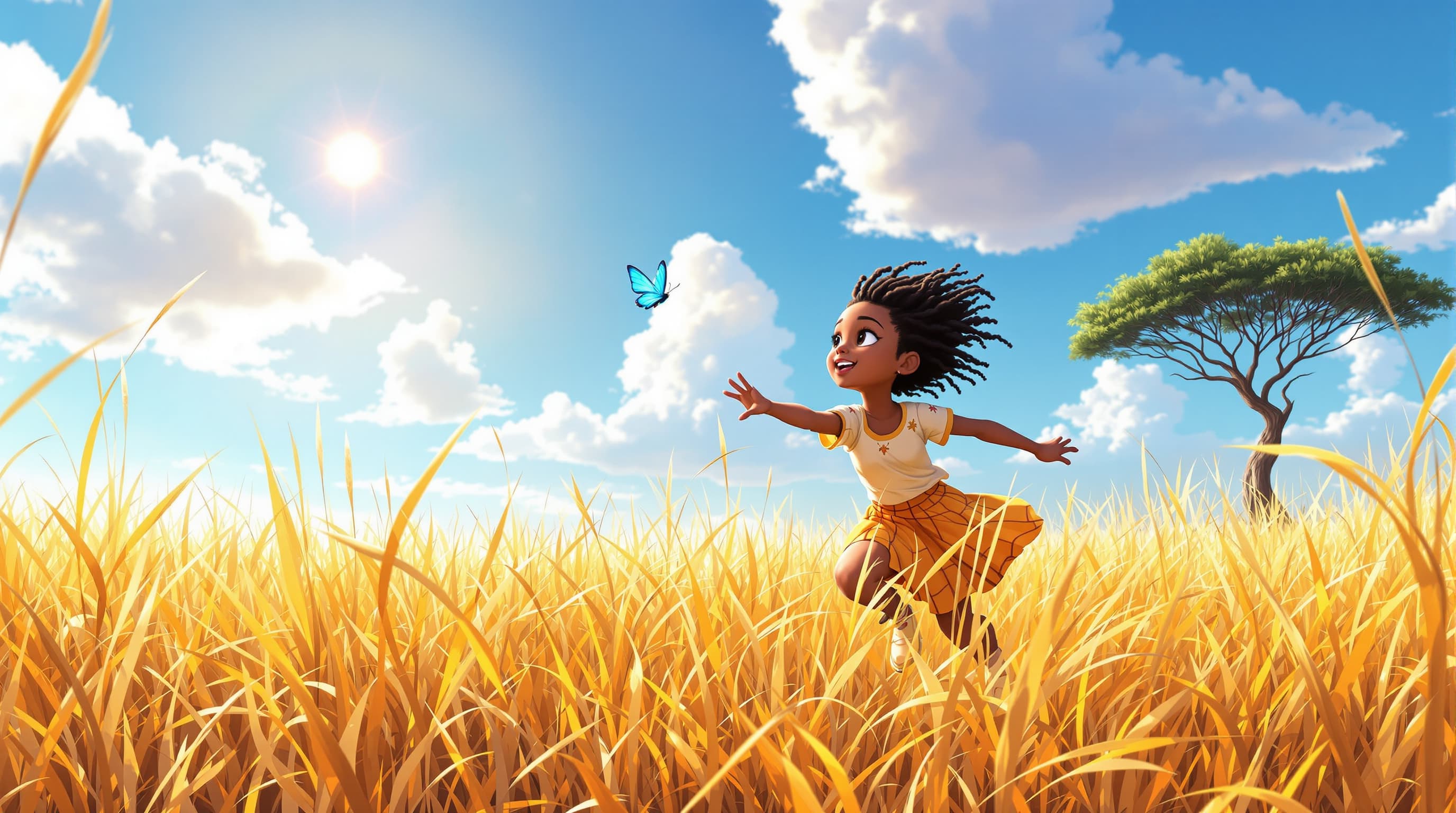 A magical landscape in Africa, where dreams come to life.